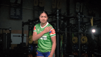 Rugby League Green Machine GIF by Canberra Raiders