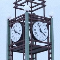 clock tower time GIF by ubuffalo