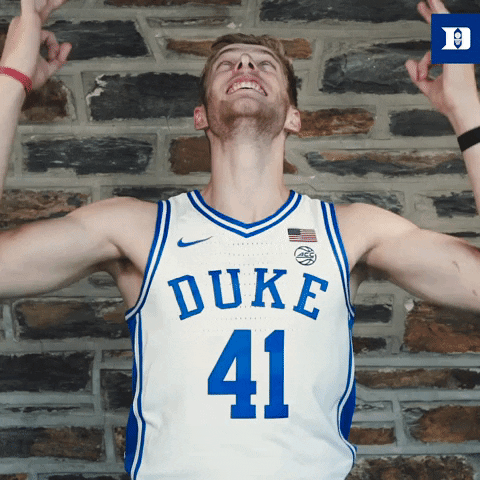 College Sports Smile GIF by Duke Men's Basketball