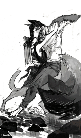 Art Digital Furry Illustration GIF