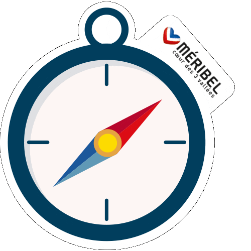 Méribel 3 vallées Sticker