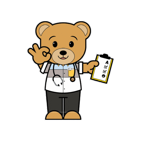 SAM Bear of SGH Sticker