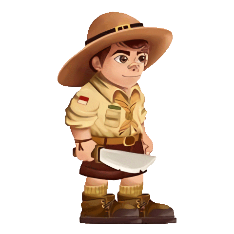 Camping Sticker