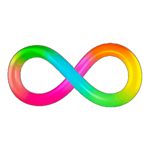 Rainbow Infinity Sticker by QubicaAMF