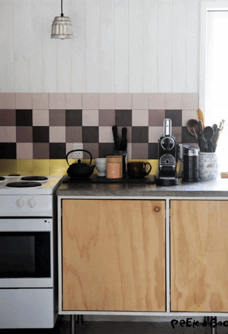 Tiles In Kitchen GIF