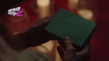 Love Letter Note GIF by Astrid and Lilly Save The World
