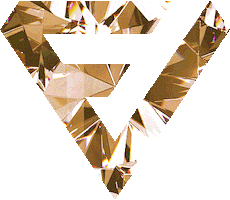 Gold Diamond Sticker by forprestige