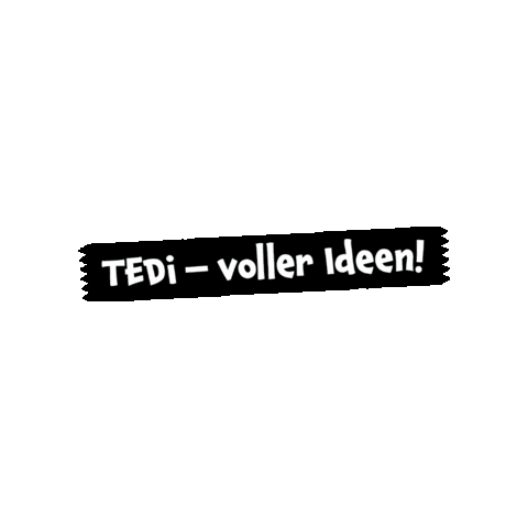 TEDi Sticker