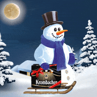 Merry Christmas Beer GIF by Krombacher