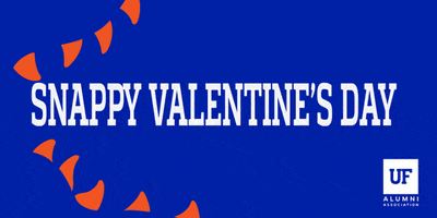 Valentines Day Go Gators GIF by UF Alumni