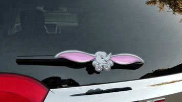 Elephant Flying GIF by WiperTags Wiper Covers