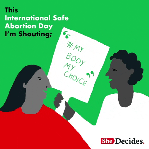SheDecides GIF