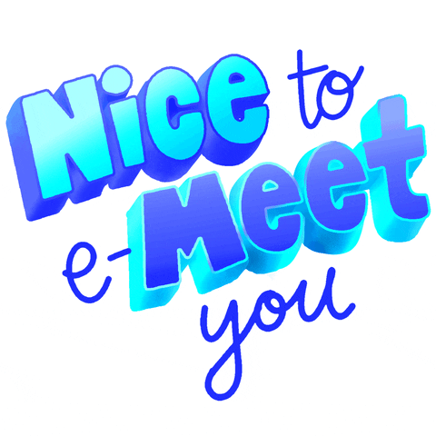 Nice To Meet You Together Alone GIF by megan motown - Find & Share on GIPHY