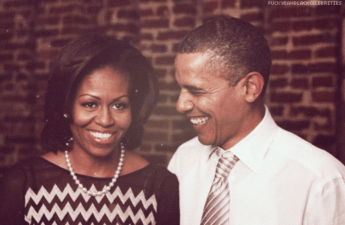  barack obama michelle obama cutest obamas GIF