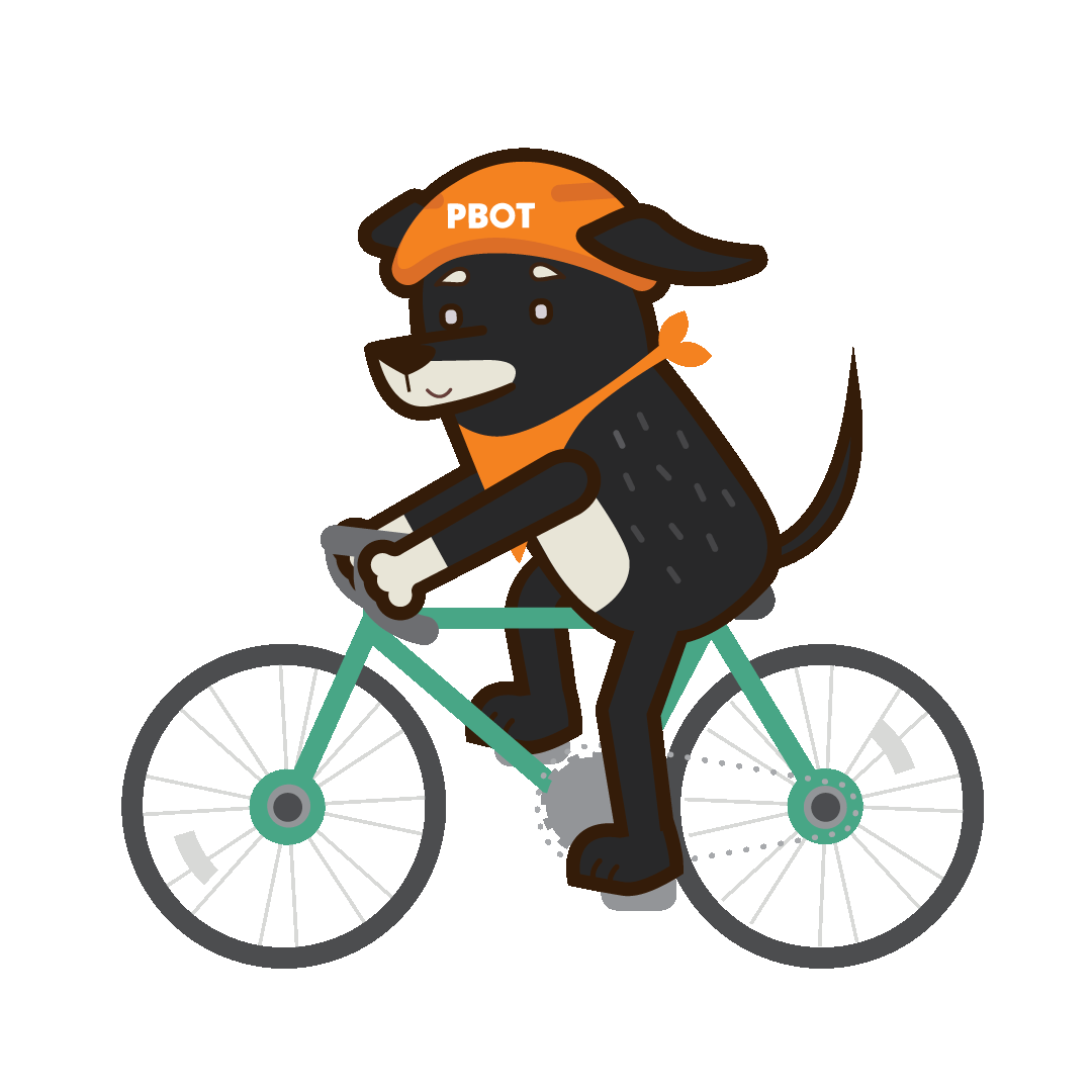 Dog Bike Sticker by PBOT Info for iOS & Android GIPHY