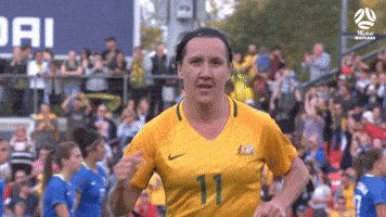 Happy Lisa De Vanna GIF by Football Australia