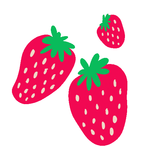 Fruit Strawberry Sticker