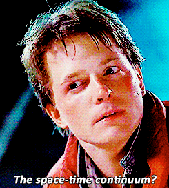 Image result for marty mcfly time gif