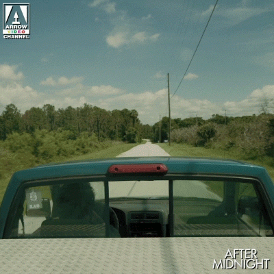 Driving Road Trip GIF by Arrow Video