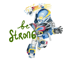 Robot Sticker