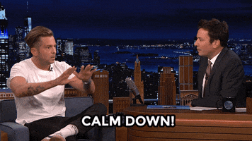 Calm Down Jimmy Fallon GIF by The Tonight Show Starring Jimmy Fallon