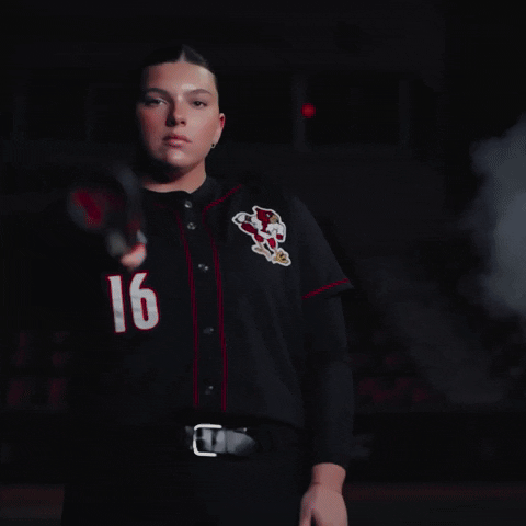 Softball Go Cards GIF by Louisville Cardinals