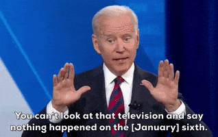 Joe Biden Insurrection GIF by GIPHY News