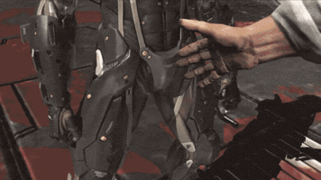 Metal Gear Rising Handshake GIF
