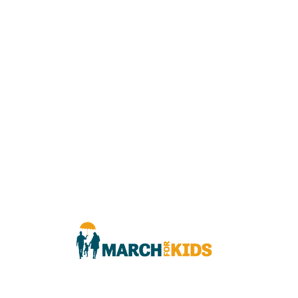March for Kids Sticker