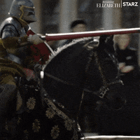 Starz Jousting GIF by Becoming Elizabeth