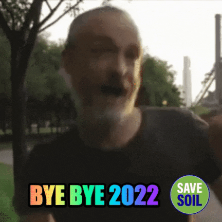 Happy New Year Bonne Annee GIF by Save Soil