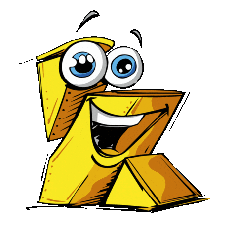 K Sticker by katzlberger