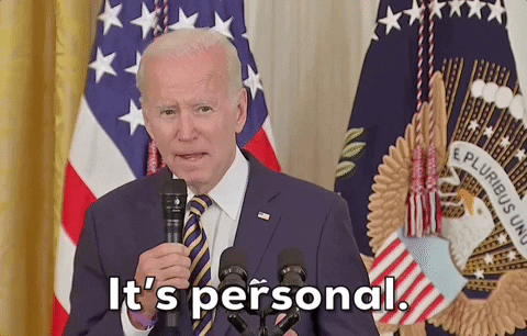 It's personal - Marketing - Biden