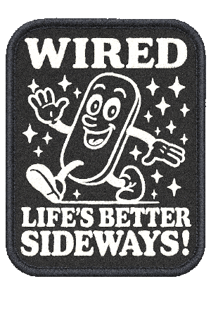 Wiredsnowboards Sticker by Rob