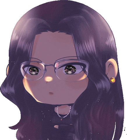 Goth Eyeroll Sticker