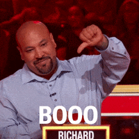 Game Show Thumbs Down GIF by ABC Network