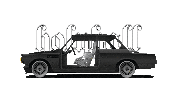 HOLYHALL bmw airride holyhall 1602 Sticker