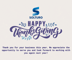 Happy Thanksgiving GIF by Solturo