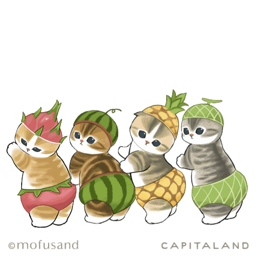 Mofusandatcapitaland Sticker by CapitaLand Malls SG