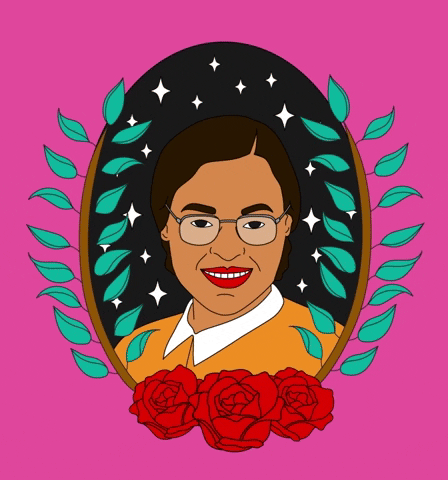 Rosa Parks GIF by GIPHY Studios 2023