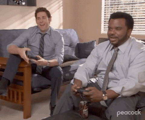 Video Games Friends GIF by The Office - Find & Share on GIPHY