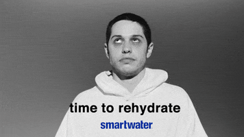 Pete Davidson Water GIF by smartwater