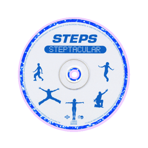 2000S Cd Sticker by Steps