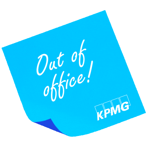 Out Of Office Ooo Sticker by KPMG Canada
