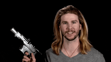 star wars blaster GIF by Because Science
