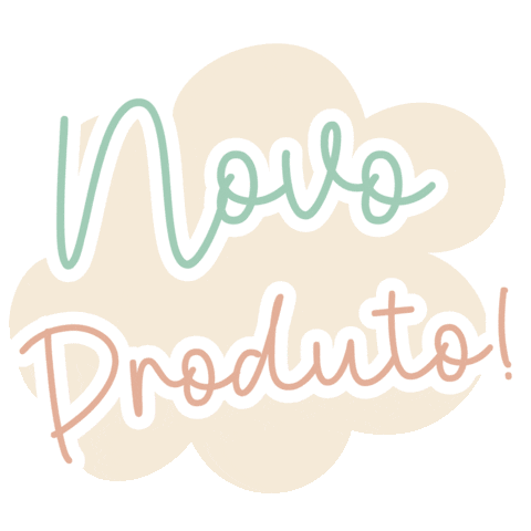 Novo New Product Sticker by Jana Guardanapos