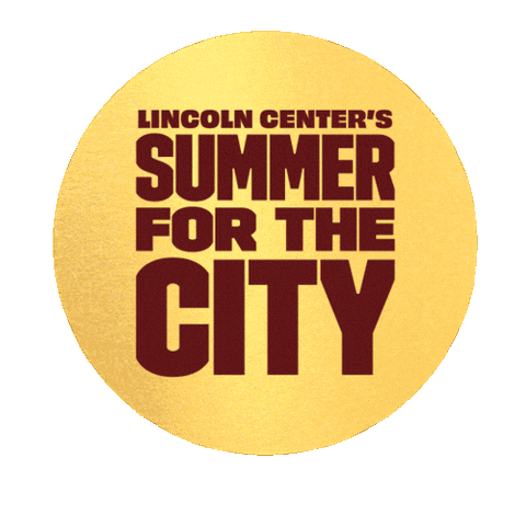 Summerforthecity Sticker by Lincoln Center