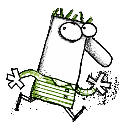 Robertocorre Sticker