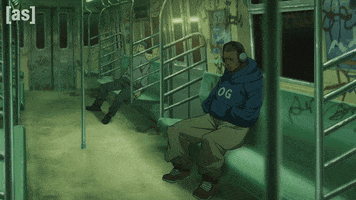 Subway GIF by Adult Swim