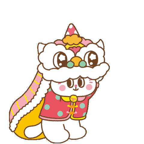 Cat 新年 Sticker
